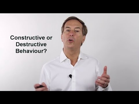 Constructive or Destructive Behaviour?