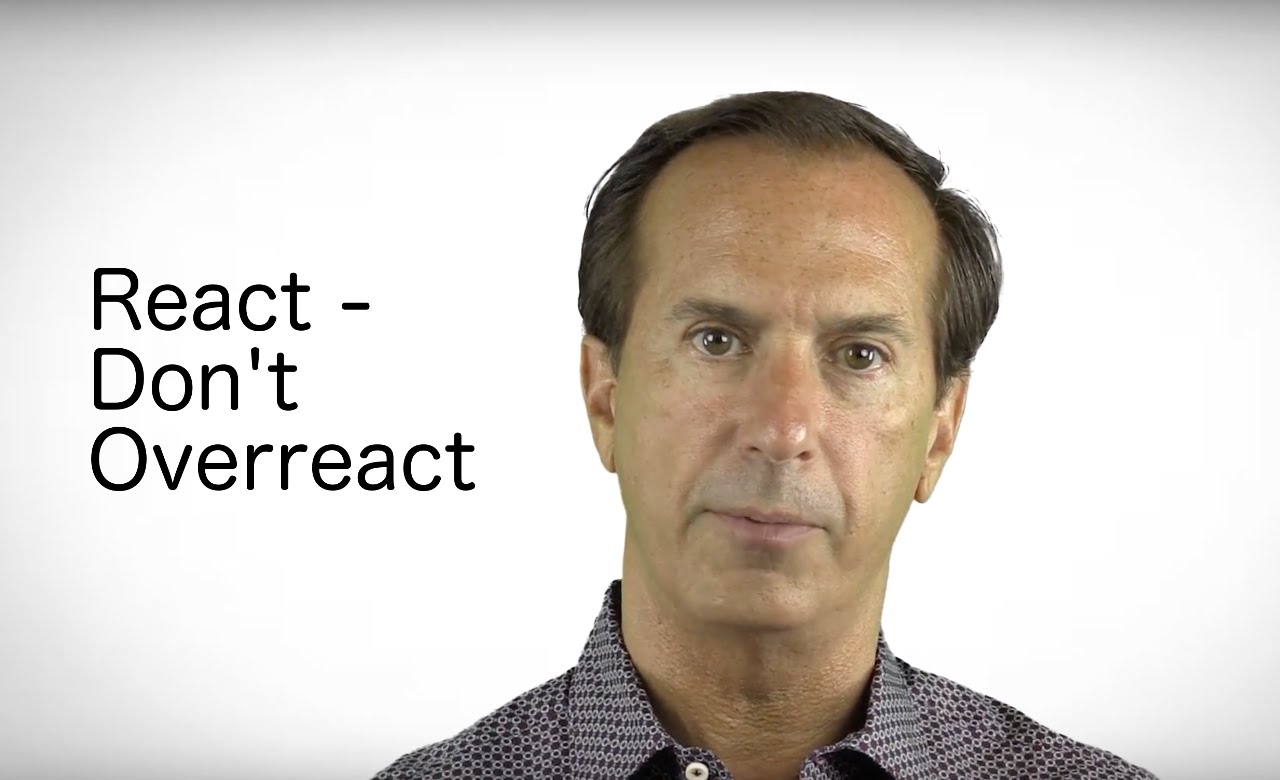 React – Don't Overreact